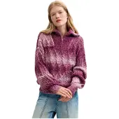 Desigual Jersey rosé / rojo violáceo