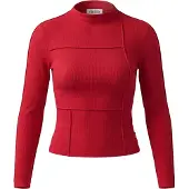 EDITED The Label Camiseta 'Laila' rojo