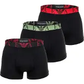 Emporio Armani Calzoncillo boxer kiwi / burdeos / rojo sangre / negro
