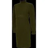 Mamalicious Vestido de punto 'MLAllison June' verde oscuro