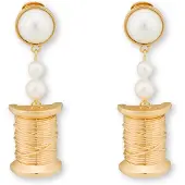 Moschino Earings Gold Talla: OS | Pendientes Outlet | Mujer | Amarillo