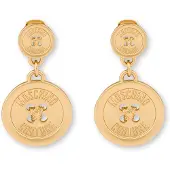 Moschino Buttons Earrings Gold Talla: OS | Pendientes Outlet | Mujer | Amarillo