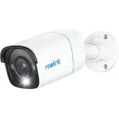 Reolink P330: cámara de seguridad PoE para exteriores 4K 8MP UHD con 256 GB de capacidad, alertas inteligentes, grabación de audio y visión nocturna.