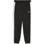 Puma Pantalón deportivo 'ESS T7' negro / blanco
