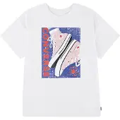 Converse Camiseta navy / rosa / rojo / blanco