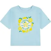 Converse Camiseta 'SPRING CITRUS LEMON' azul claro / amarillo