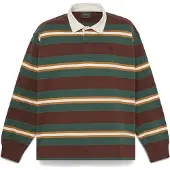 Timberland Camiseta marrón oscuro / pino / mandarina / blanco