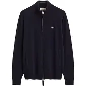 Gant Cárdigan azul oscuro / gris claro / rojo / blanco