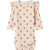 Lil´ Atelier Pijama entero/body 'NBFLAVO EVE' oliva / rosa / rojo cereza