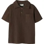 Name it Camiseta marrón oscuro