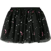 Name it Falda mezcla de colores / negro