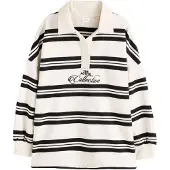 Next Camiseta ecru / negro
