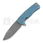 Lionsteel Navaja ROK Damascus, azul