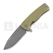 Lionsteel Navaja ROK Damascus, gold
