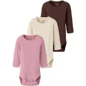 Name it Pijama entero/body beige / marrón / rosa