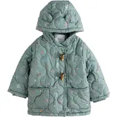 Next Chaqueta de entretiempo azul cian / marrón / verde / rosa