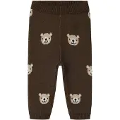 Name it Pantalón 'NBMNeil' marrón / capuchino / negro / blanco