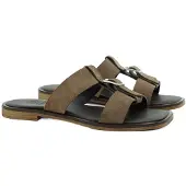 Desa Zapatos abiertos 'Folien' marrón