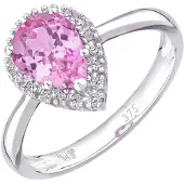 Diamant L'Eternel Anillo plata