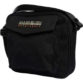 Napapijri Bolso de hombro 'Voyage' piel / marino / naranja oscuro