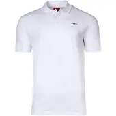 HUGO Camiseta 'Donos' negro / blanco