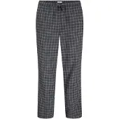 Jack & Jones Pantalón de pijama 'JACRIMON' antracita / blanco