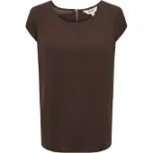 ONLY Blusa 'ONLVIC' chocolate
