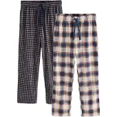 Next Pantalón de pijama navy / azul claro / marrón / blanco