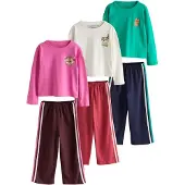 Next Pijama navy / verde / rosa / altrosa / rojo oscuro / blanco