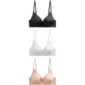 Next Sujetador 'Ultimate Comfort' piel / negro / blanco