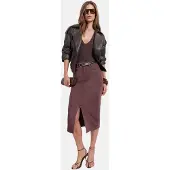 Friends Like These Falda marrón castaño