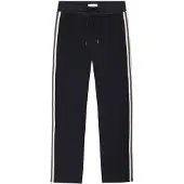 Les deux Pantalón 'Signature' marrón claro / negro / blanco