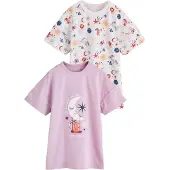 Next Camiseta de noche crema / azul noche / eosin / blanco