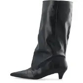 Bianco Biaami Tacón Chupete Botas Altas Negro 41