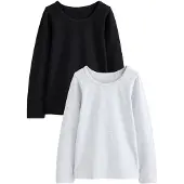 Next Camiseta gris claro / negro