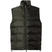 Armani Exchange Chaleco verde oscuro