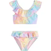 Next Bikini azul oscuro / amarillo / lavanda / rosa