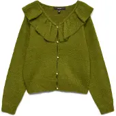 Vero Moda Cárdigan 'VMPUFF' oliva