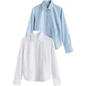 Next Blusa 'Essential' azul cielo / blanco