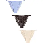 Next Panti azul pastel / marrón / rosa / blanco
