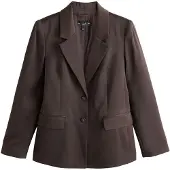 Next Blazer chocolate