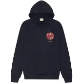 Les deux Sudadera 'Orchard' navy / taupe / arándano