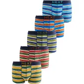 Next Calzoncillo boxer azul / amarillo oscuro / esmeralda / naranja