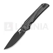 Bestechman Navaja Smuga - Black PVD - G10, negro