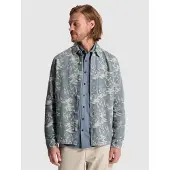 Cast iron Camisa 'Overshirt with jacquard pattern and button closure' beige claro