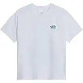 The North Face Camiseta 'Alien' azul cian / blanco