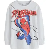 Next Camiseta 'Spider-Man' azul / rojo / negro / blanco