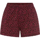 s.Oliver Pantalón de pijama burdeos / negro