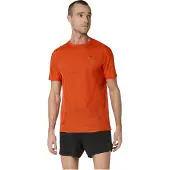 Asics Camiseta funcional 'METARUN' langosta / negro