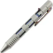 Maxace Lápiz táctico Judge 3.0, Gray/Blue Titanium & Timascus